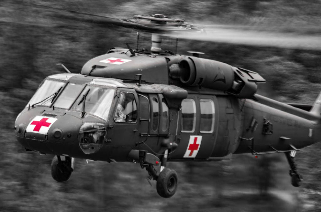 Army “black Hawk” Medevac 1409